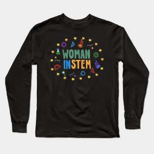 Woman in Stem Long Sleeve T-Shirt